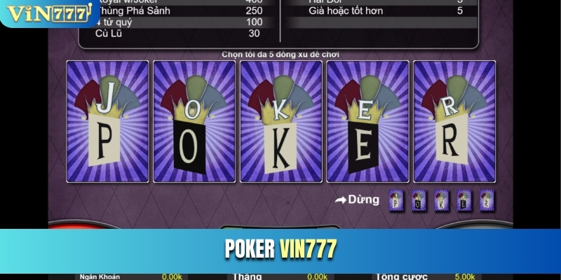 Poker Vin777