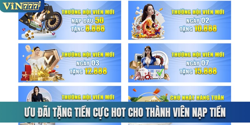 Ưu đãi tặng tiền cực hot cho thành viên giao dịch thành công